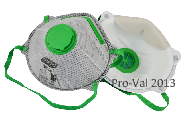 Disposable Dust Respirator with Valve and Carbon Filter