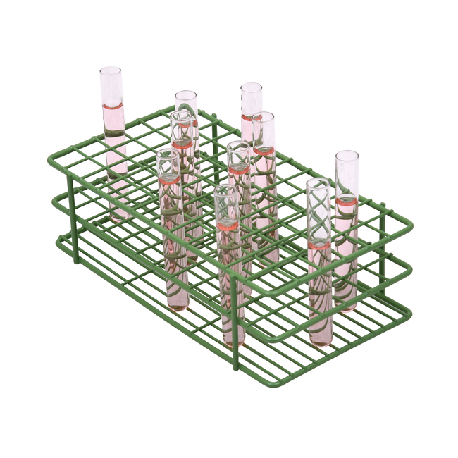 Poxygrid™ Wire Test Tube Racks, Holds Tubes 10 to 13 mm Green | Contact ...
