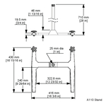 Safety Stand for Overhead Stirrers