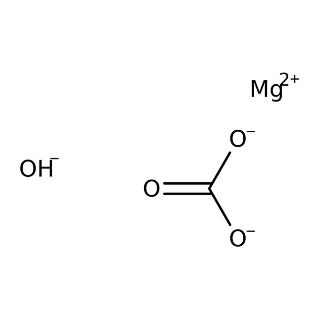 Magnesium Carbonate, Pentahydrated Basic, Extra Pure, Light, SLR, meets analytical specification of Ph.Eur., BP, Fisher Chemical
