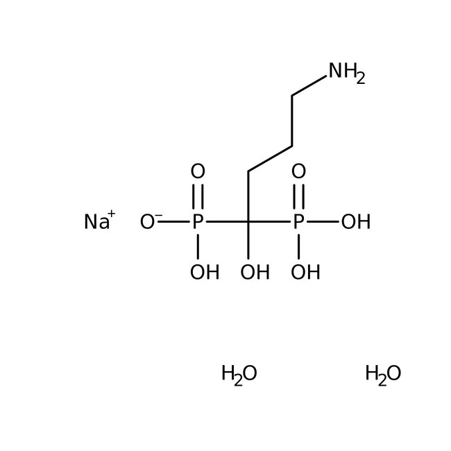 Alendronate sodium trihydrate, 97%