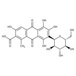 Carminic acid, 70-90%