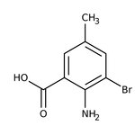 2-Amino-3-bromo-5-methylbenzoic acid, 98+%