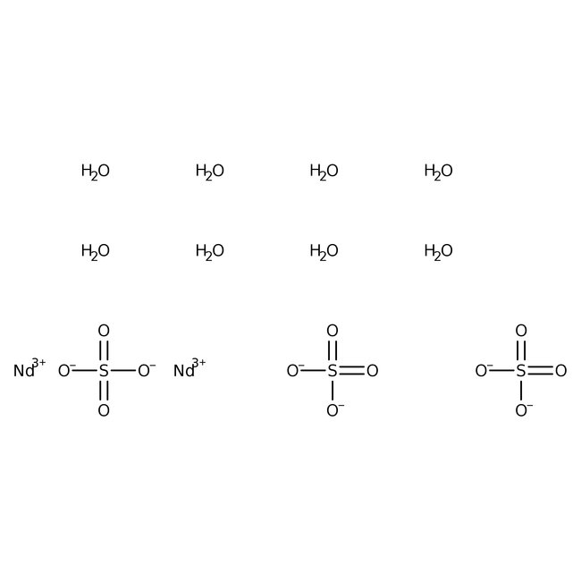 Neodymium(III) sulfate octahydrate, 99.9% (REO)