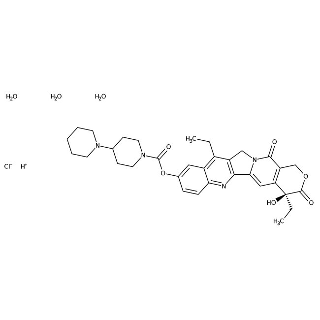 Irinotecan hydrochloride trihydrate