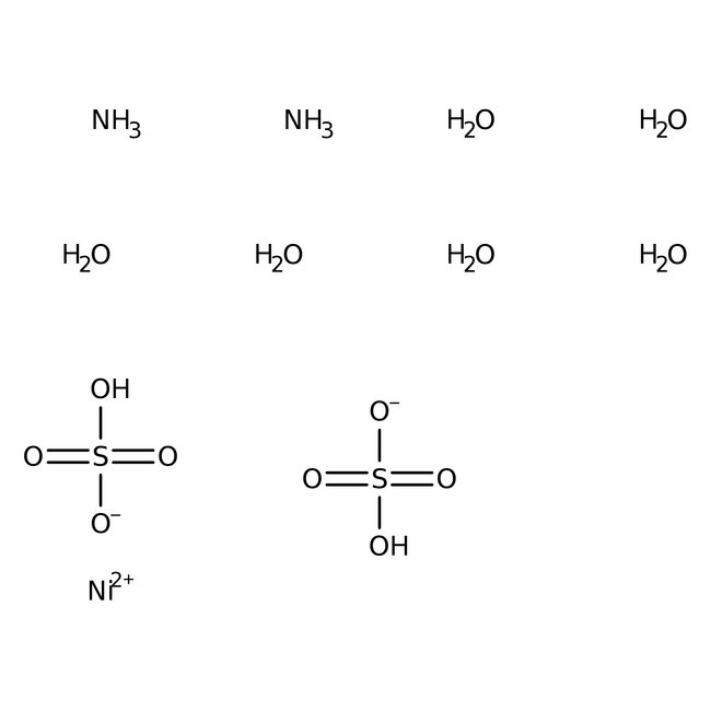 Ammonium Nickel(II) Sulfate Hexahydrate, Extra Pure, SLR, Fisher Chemical&trade;