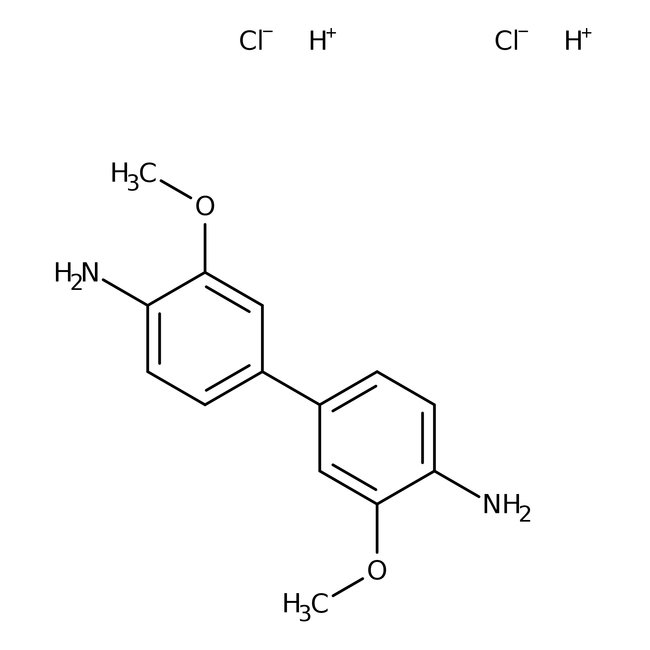 3,3'-Dimethoxybenzidine dihydrochloride, 98%