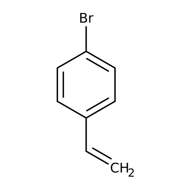4-Bromostyrene, 98%, stab. with 0.1% 4-tert-butylcatechol