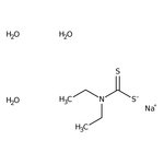 Diethyldithiocarbamic acid, sodium salt trihydrate, ACS reagent