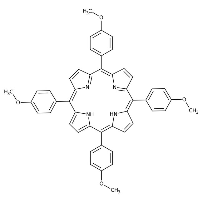 meso-Tetrakis(4-methoxyphenyl)porphine, 95%