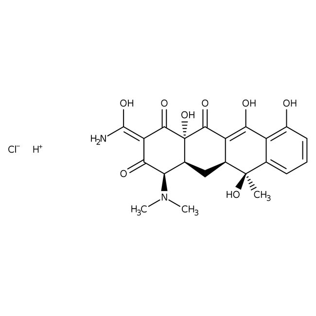 4-Epitetracycline hydrochloride, can be used as a secondary standard