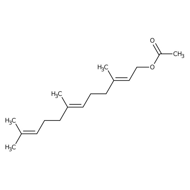 Farnesyl acetate, mixture of isomers, 96%