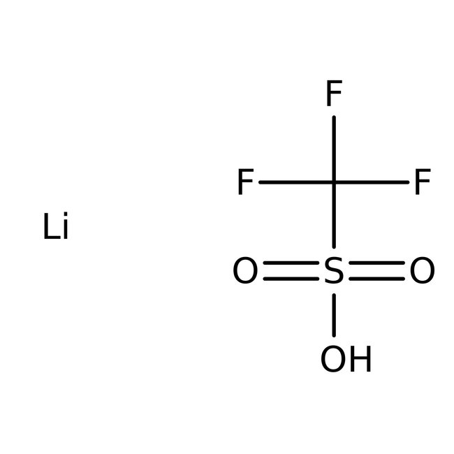 Lithium trifluoromethanesulfonate, 98%
