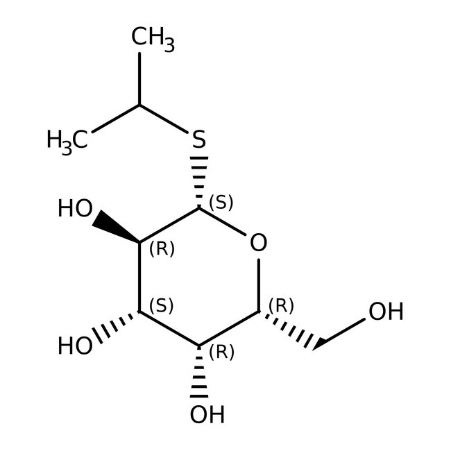 Isopropyl-beta-D-thiogalactopyranoside, 99%, for biochemistry, dioxane-free