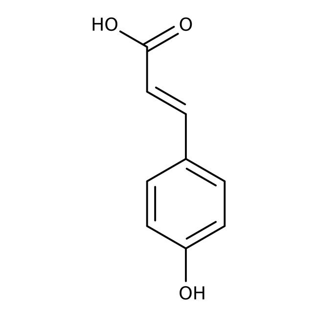 trans-4-Hydroxycinnamic acid, 98%