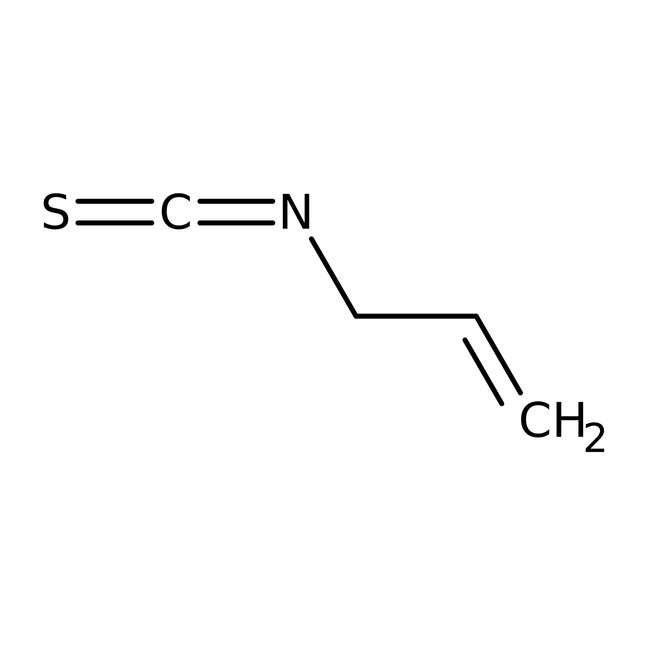 Allyl isothiocyanate, 94%, stabilized with 0.01% alpha-tocopherol