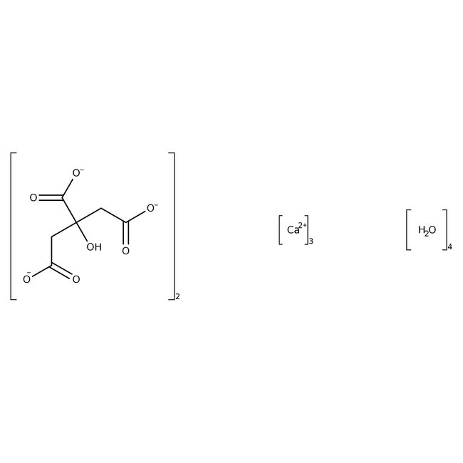 Calcium citrate tribasic tetrahydrate, 98+%, for analysis