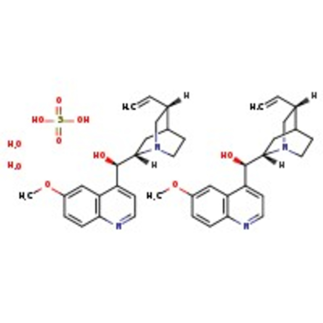 Quinine hemisulfate monohydrate, 98+%