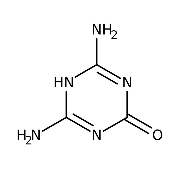 4,6-Diamino-2-hydroxy-1,3,5-triazine, tech. 90%