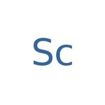 Scandium foil, 0.025mm (0.001in) thick, 99% (REO)