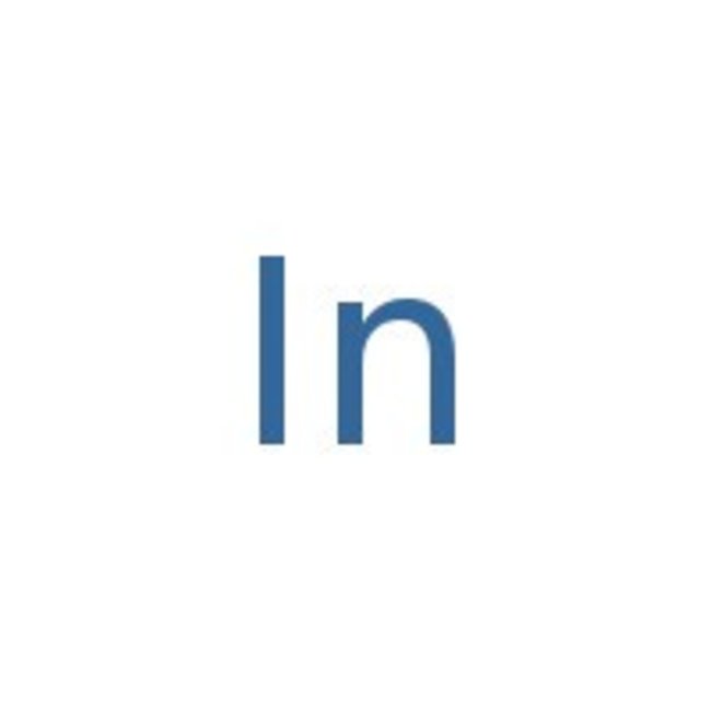 Indium powder, -100 mesh, 99.99% (metals basis)