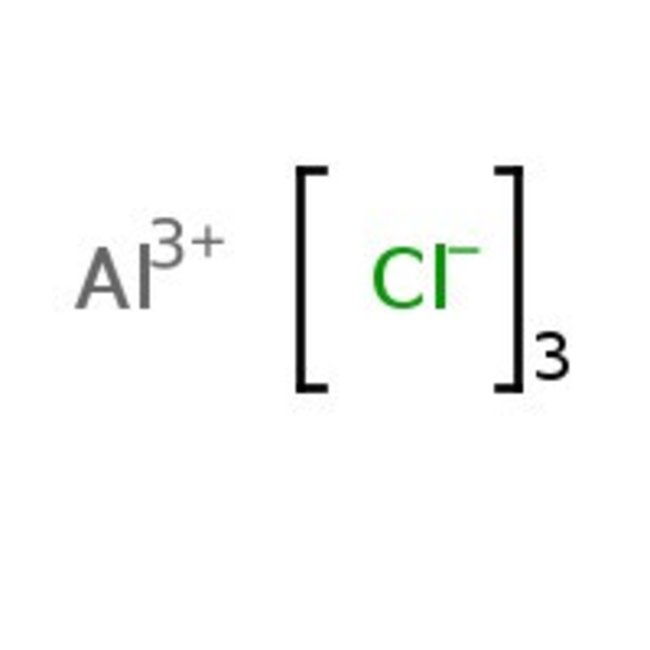 Aluminum chloride, 99%, extra pure, anhydrous, granules