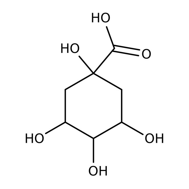 D(-)-Quinic acid, 98+%