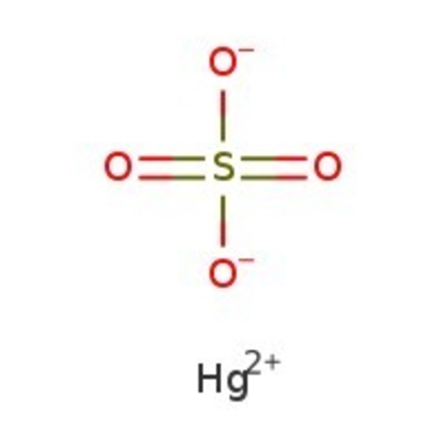 Mercury(II) Sulfate, Certified AR for Analysis, Fisher Chemical