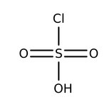 Chlorosulfonic acid, typically 99%