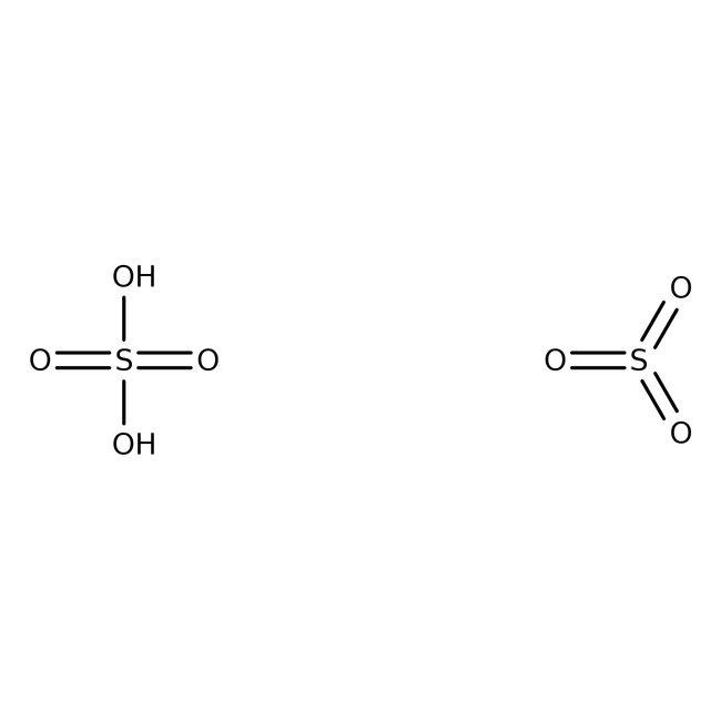 Sulfuric acid, extra pure, fuming, 20-30% free SO3