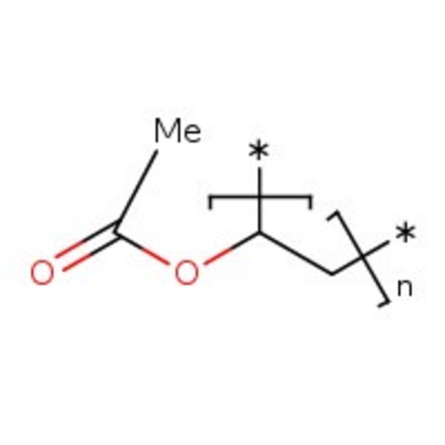 Poly(vinyl acetate), approx. M.W. 100,000