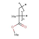 Poly(methyl methacrylate), sec. stand., approx. M.W. 90,000, fine granules