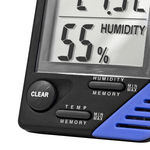 Traceable&trade; Thermometer/Clock/Humidity Monitor