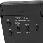 Traceable&trade; Thermometer/Clock/Humidity Monitor