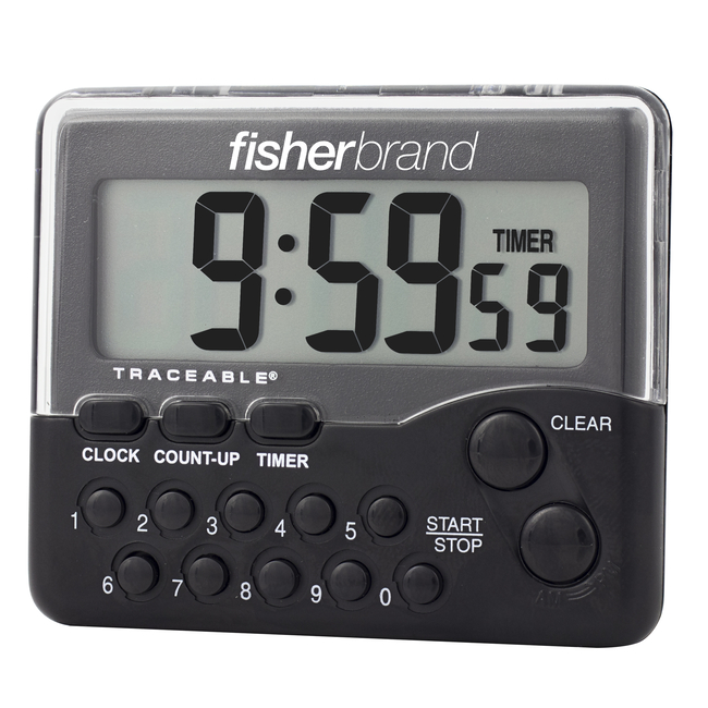 Traceable&trade; Electronic Timer Clock: 10-Hour