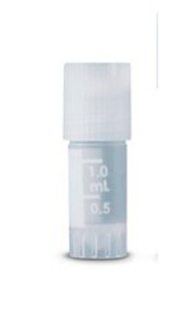 Externally and Internally Threaded Cryogenic Storage Vials
