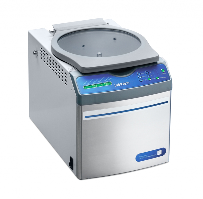 Refrigerated CentriVap Concentrator Benchtop Vacuum Concentrator with Glass Lid