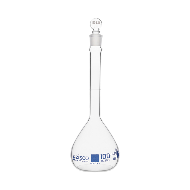 Class A Glass Volumetric Flask with Stopper