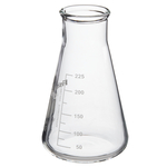 Reusable Glass Wide-Mouth Erlenmeyer Flasks