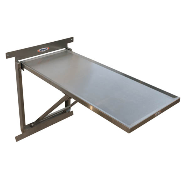 Fold Up Wall Mount Table with Hand Crank