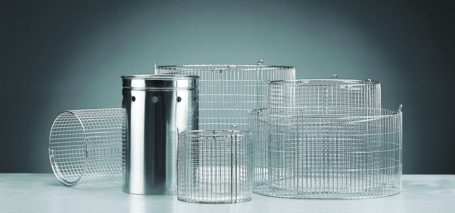 Stainless Steel Wire Basket for Vertical Autoclaves