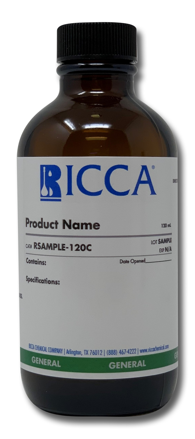 Cupric Sulfate CS, USP/EP Blue Primary Solution, Ricca Chemical