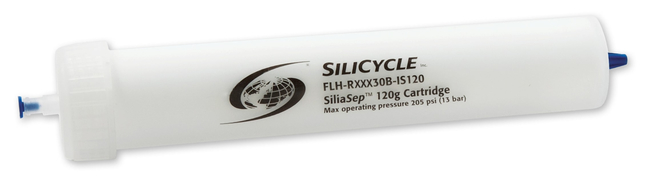 SiliaSep&trade; Flash Cartridges, Silica-Based, Cyano (CN), 40 to 63 &mu;m, 60 &Aring;
