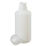 Nalgene&trade; Narrow-Mouth HDPE Lab Quality Bottles with Closure