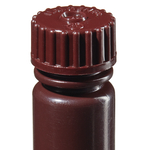 Nalgene&trade; Narrow-Mouth Amber HDPE Lab Quality Bottles