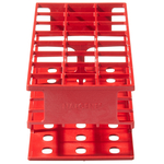 Unwire Test Rube Rack Nalgene™ Unwire™ Test Tube Racks: Resmer™ Manufacturing Technology Red