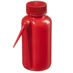 Nalgene&trade; Unitary&trade; Red LDPE Safety Wash Bottles