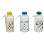 Easy-Squeeze Wash Bottles, 6/Cs.