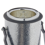 Lab Grade Cylindrical Dewar Flask with Aluminum Housing and Handle