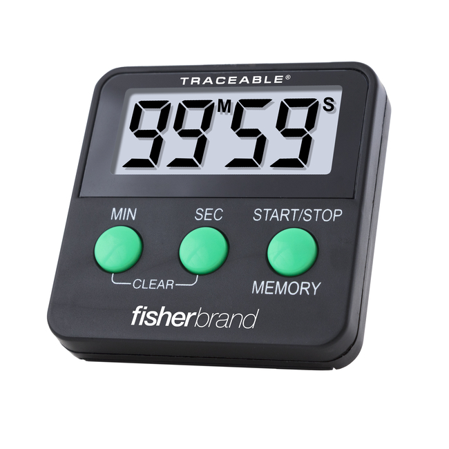 Traceable™ Benchtop Timer: 100-Minute 99 min. 59 sec. | Contact Us ...